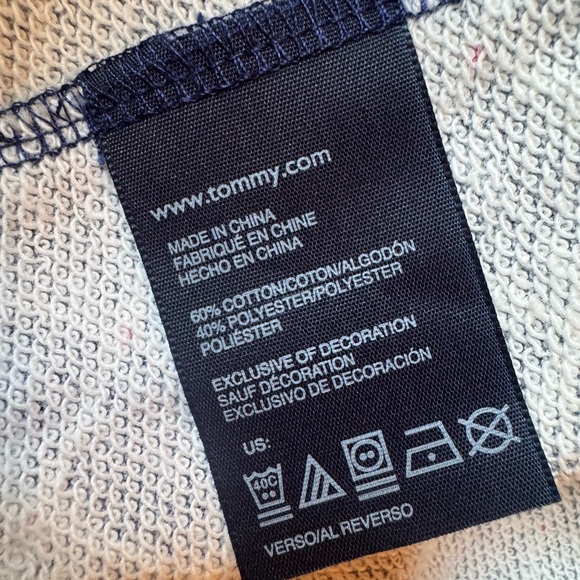 Vintage Tommy Hilfiger Navy Ruffle Cruise Dress Girl’s XL Women’s Small Medium - Picture 9 of 9